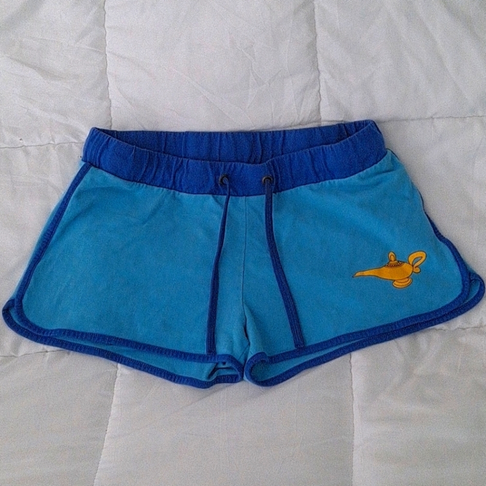 Disney shorts and Sports Bra